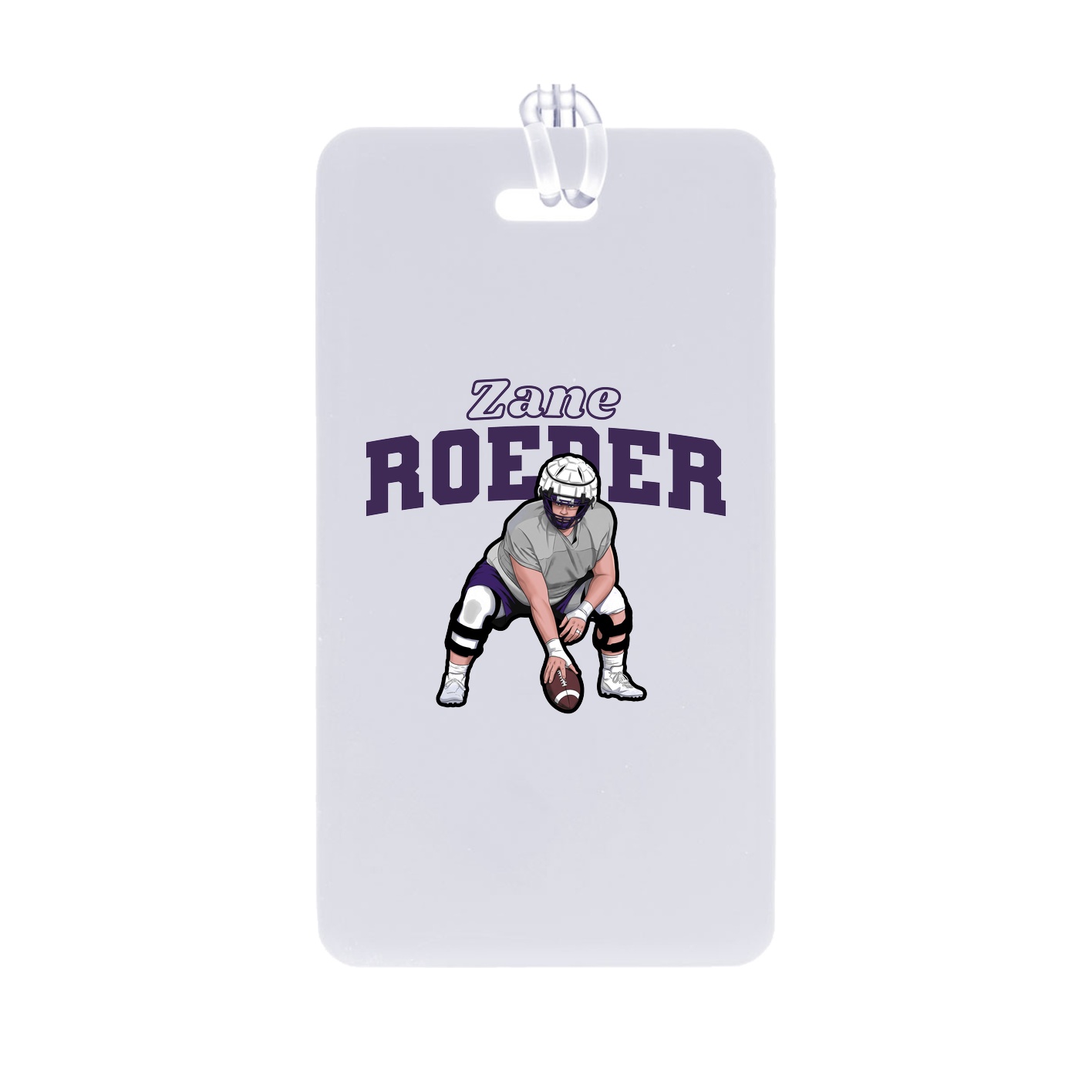 Bag Tag — Name Arch in Classic