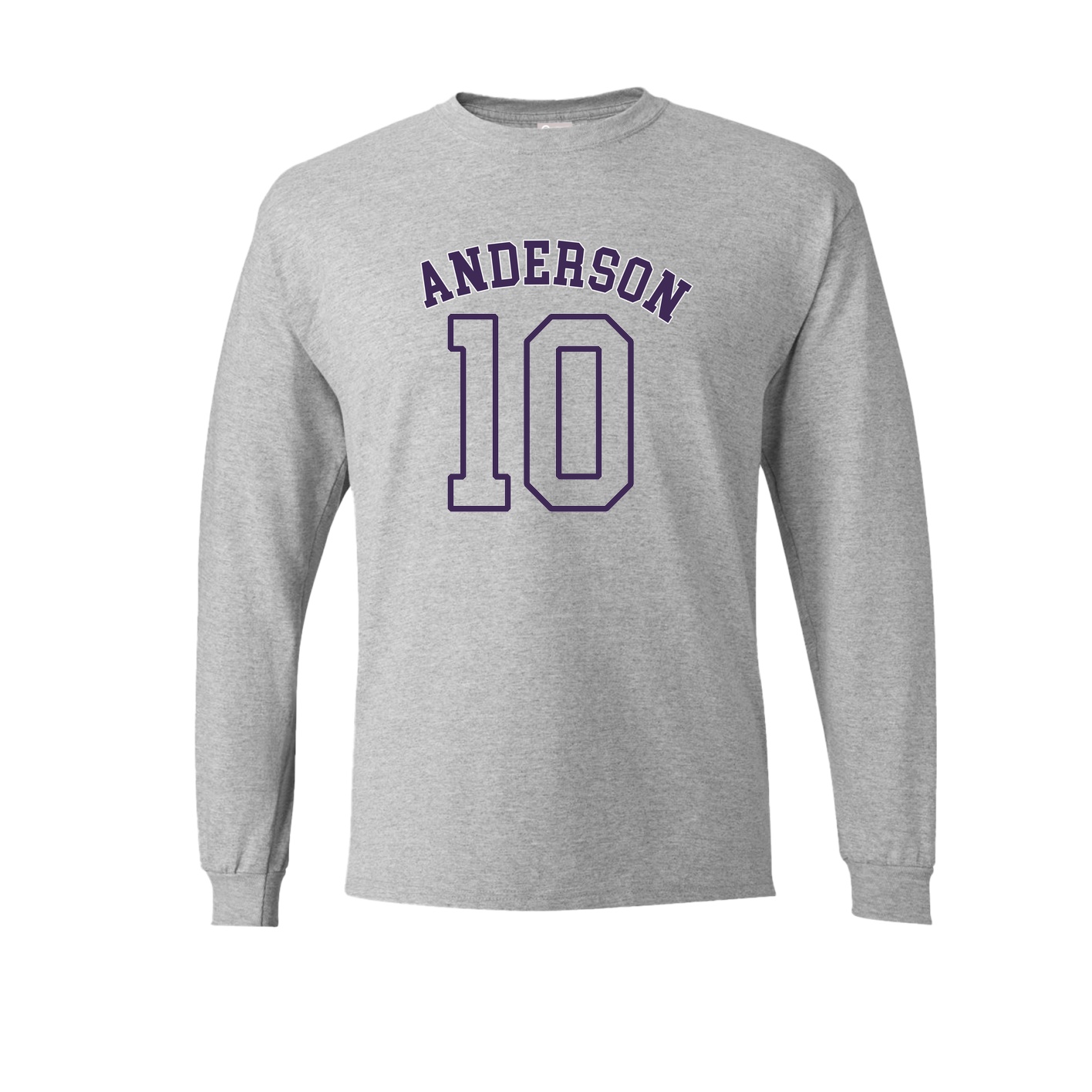 Long Sleeve Tee — Shirsey Arch in Grey