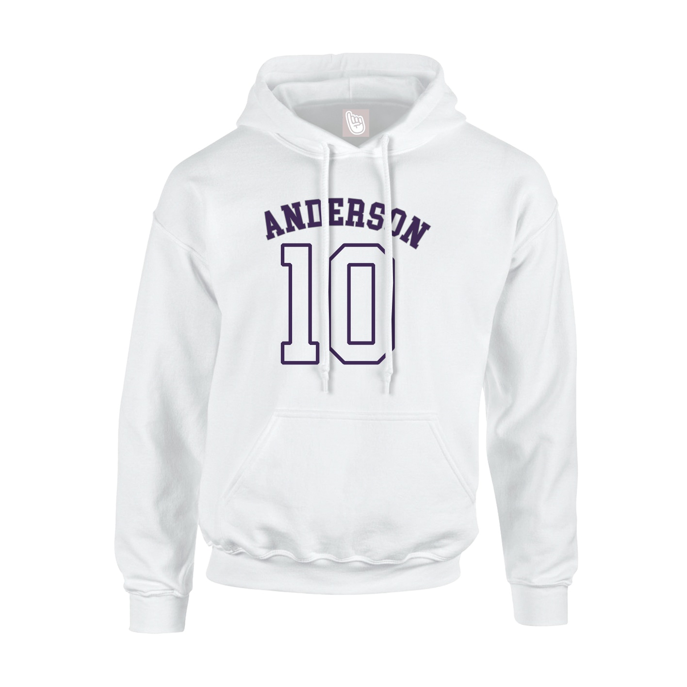Hoodie — Shirsey Arch in White
