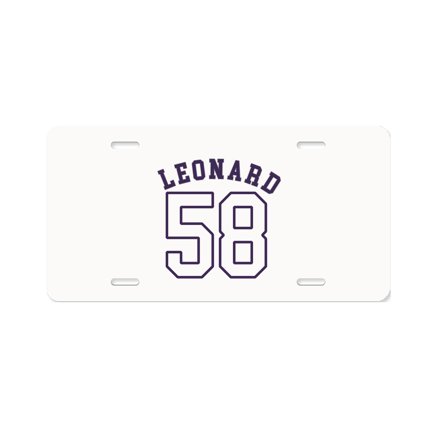 License Plate — Shirsey Arch in Classic