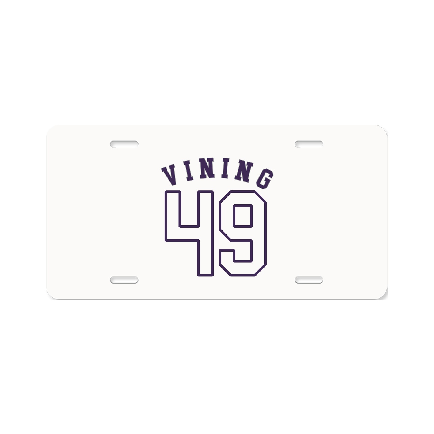 License Plate — Shirsey Arch in Classic