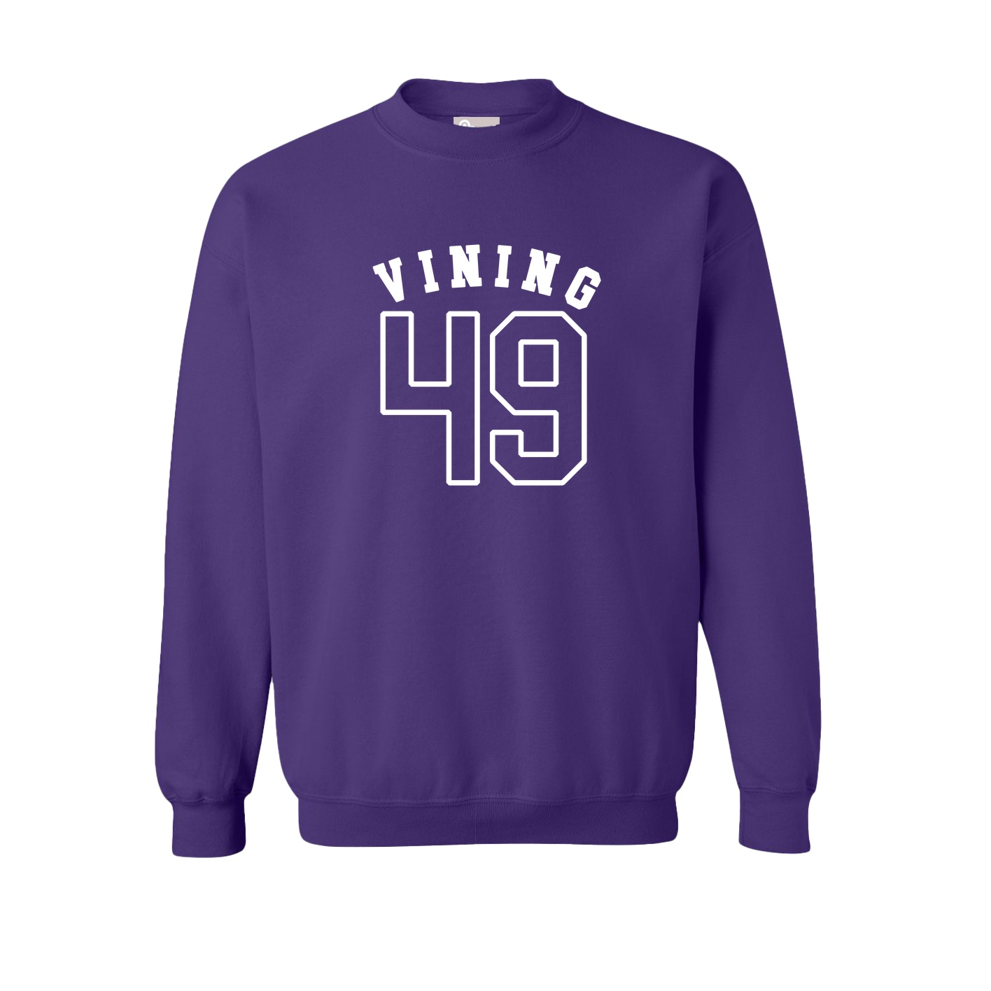Fleece Crew — Shirsey Arch in Purple