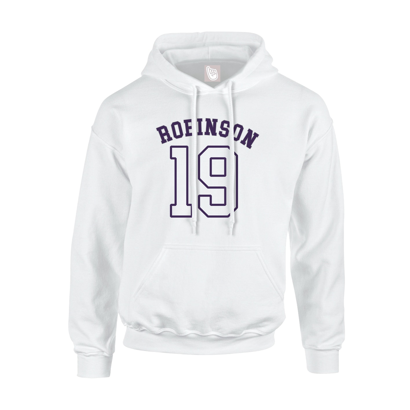 Hoodie — Shirsey Arch in White