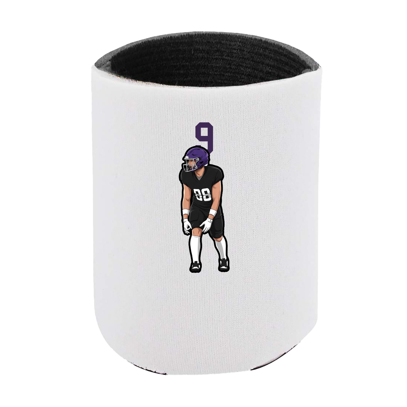 Can Holder — Number Top in White