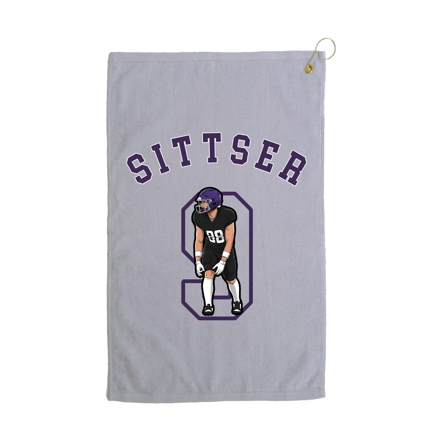 Golf Towel — Shirsey Arch in Grey
