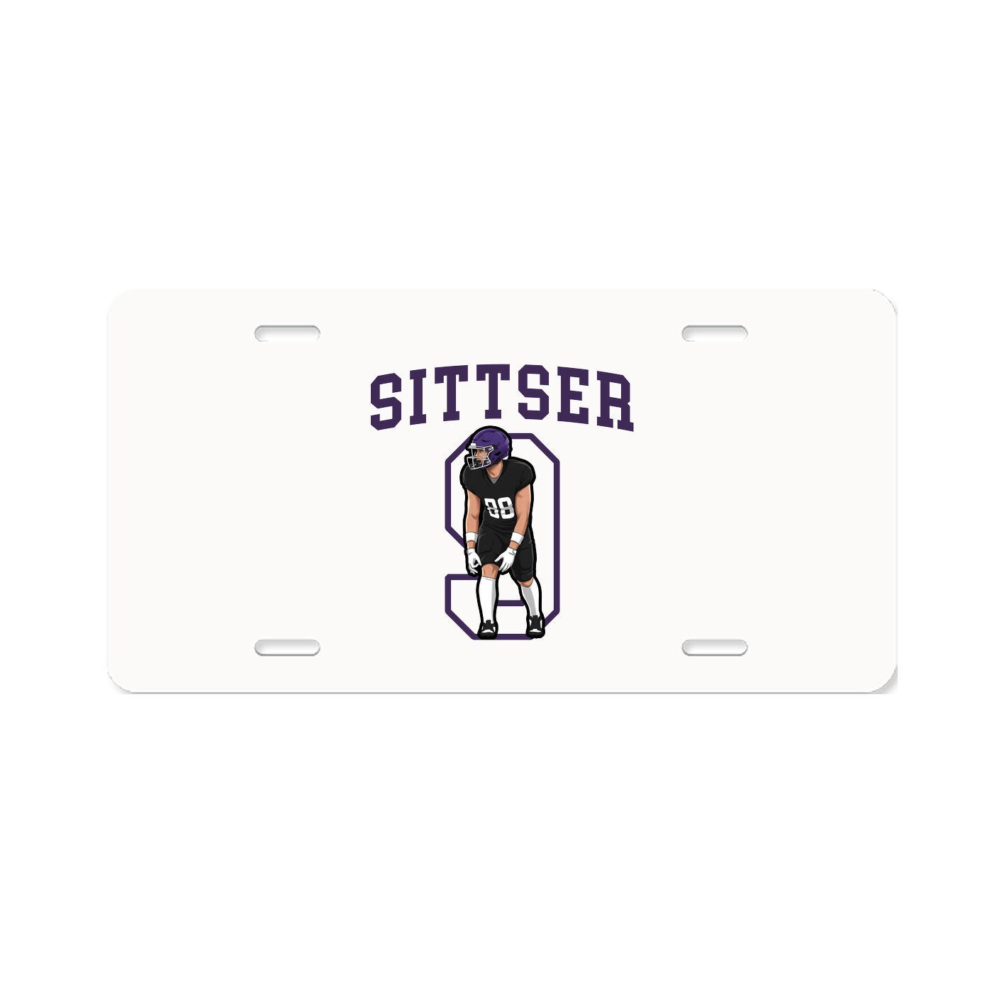 License Plate — Shirsey in Classic