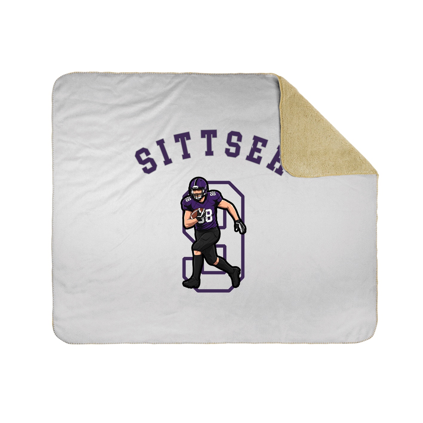Throw Blanket — Shirsey Arch in White