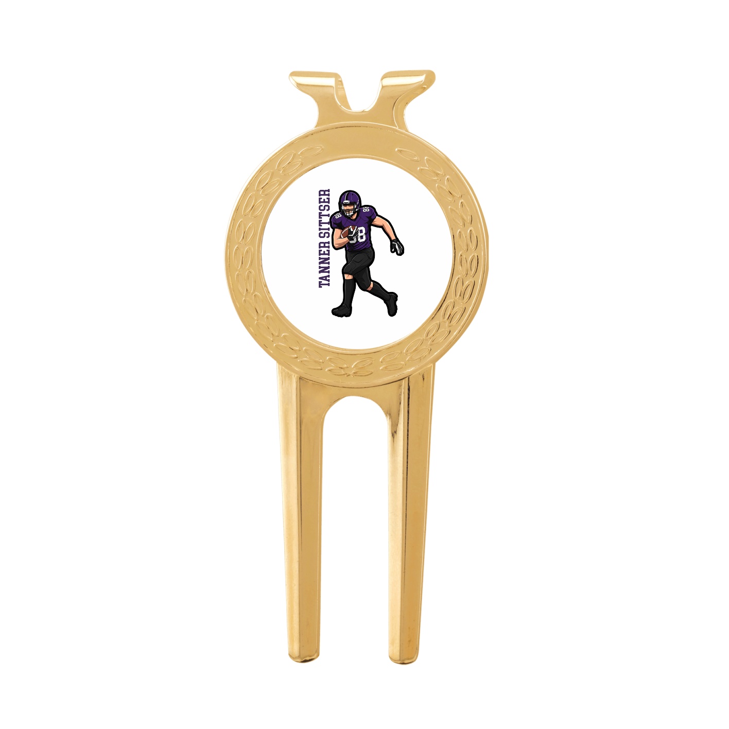 Divot Tool with Ball Marker — Name Vertical in Classic