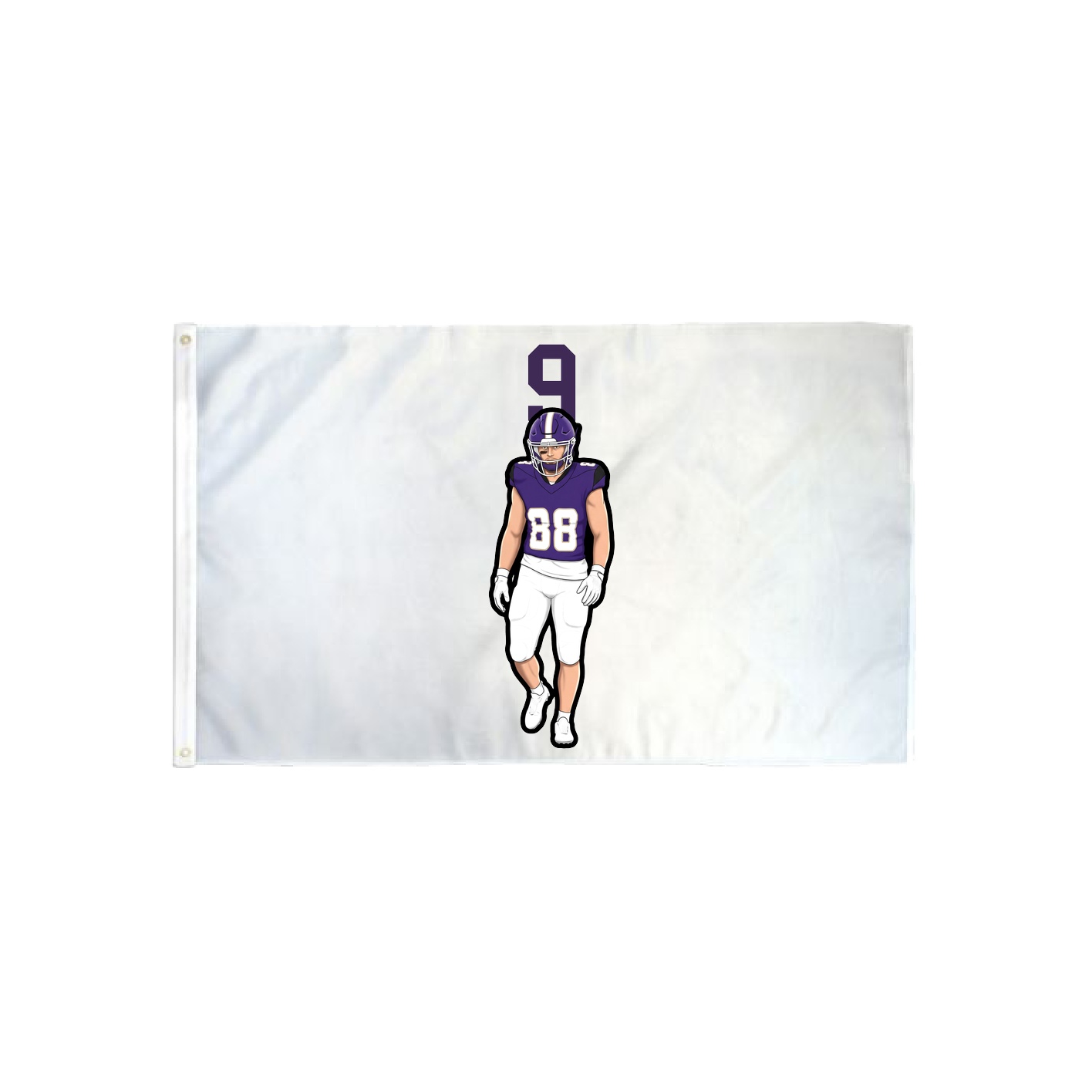 3x5 Flag — Number Top in Classic
