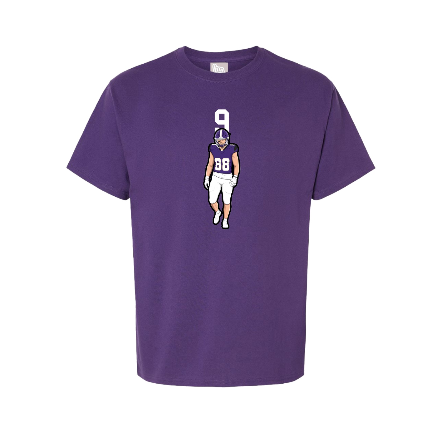 Tee — Number Top in Purple