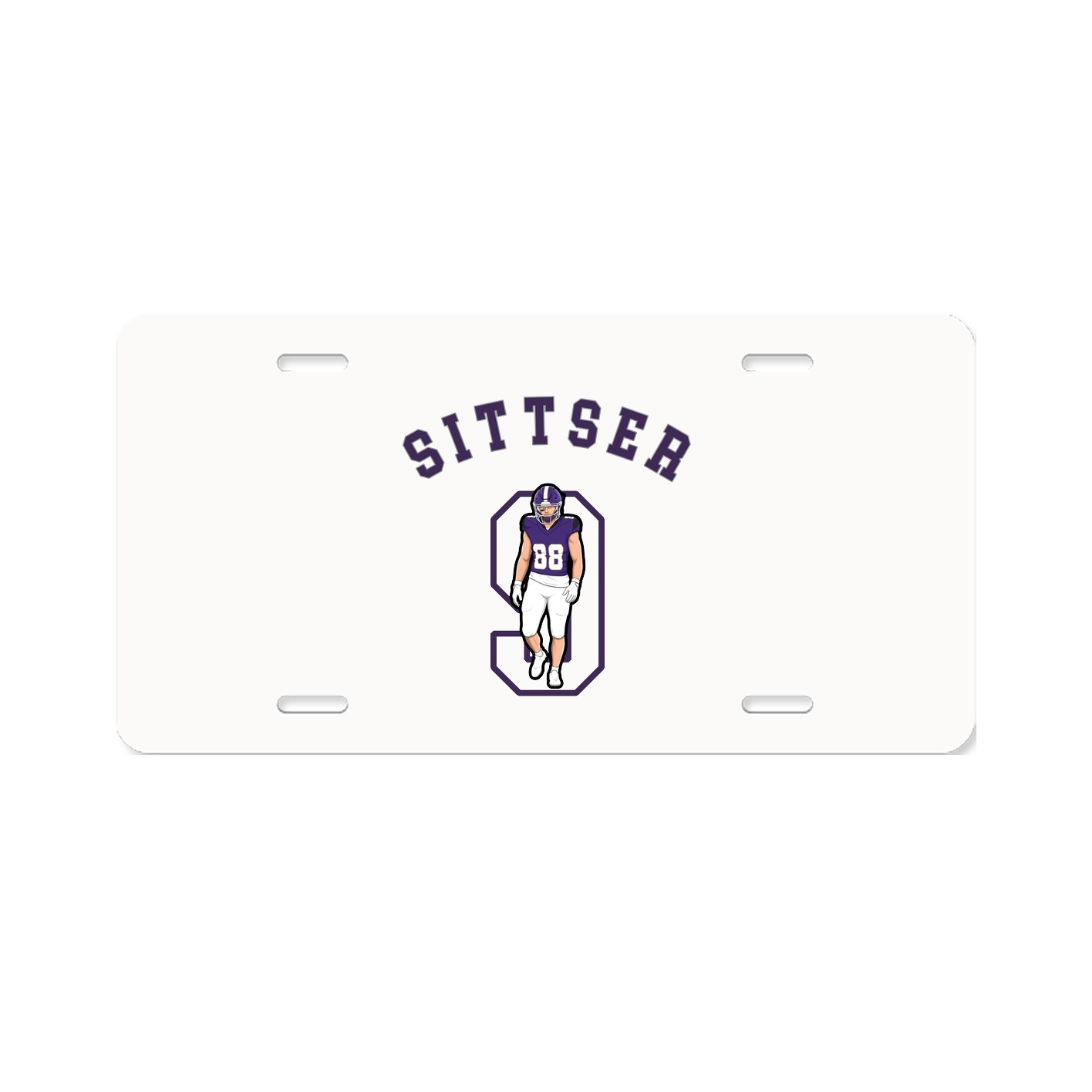 License Plate — Shirsey Arch in Classic