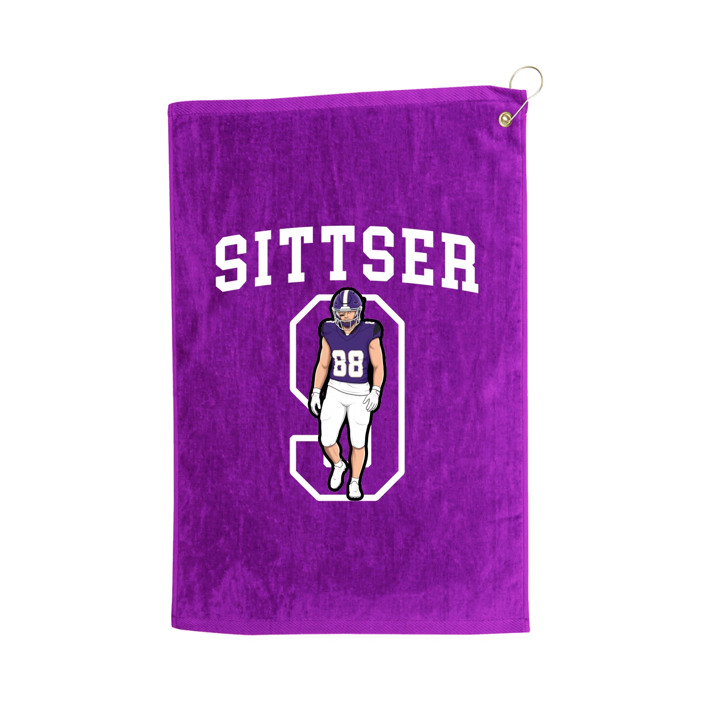 Golf Towel — Shirsey in Purple