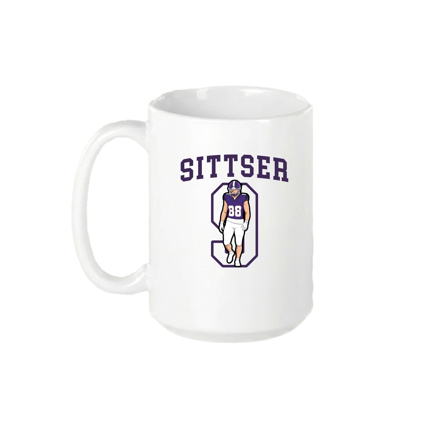 15oz Coffee Mug — Shirsey in White