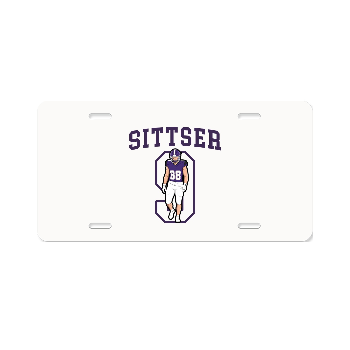 License Plate — Shirsey in Classic