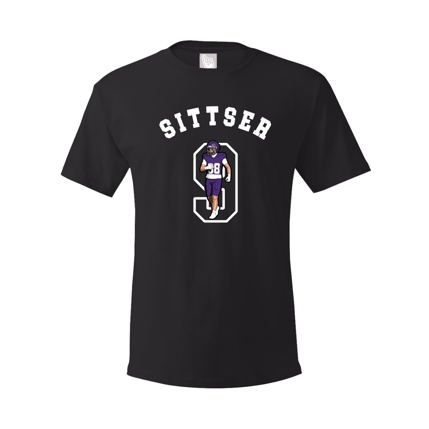 Youth Tee — Shirsey Arch in Black