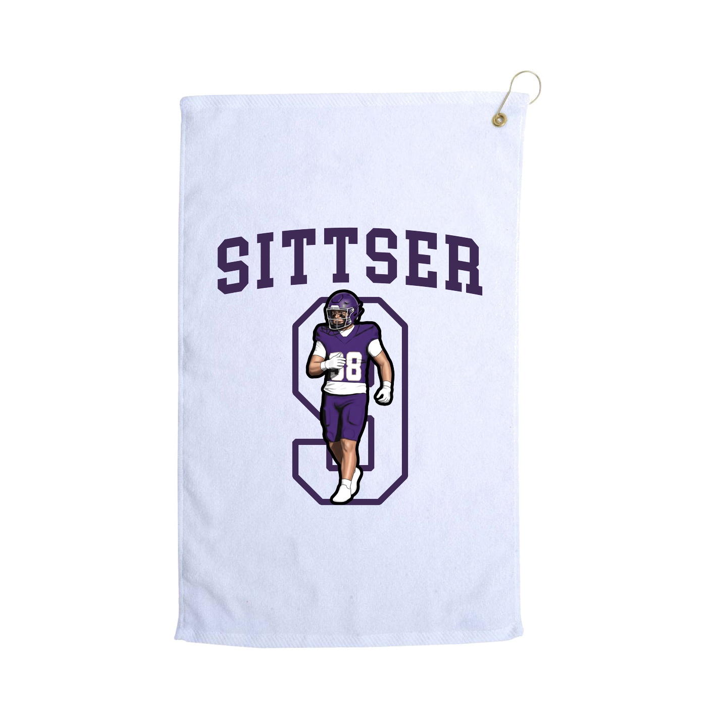 Golf Towel — Shirsey in White