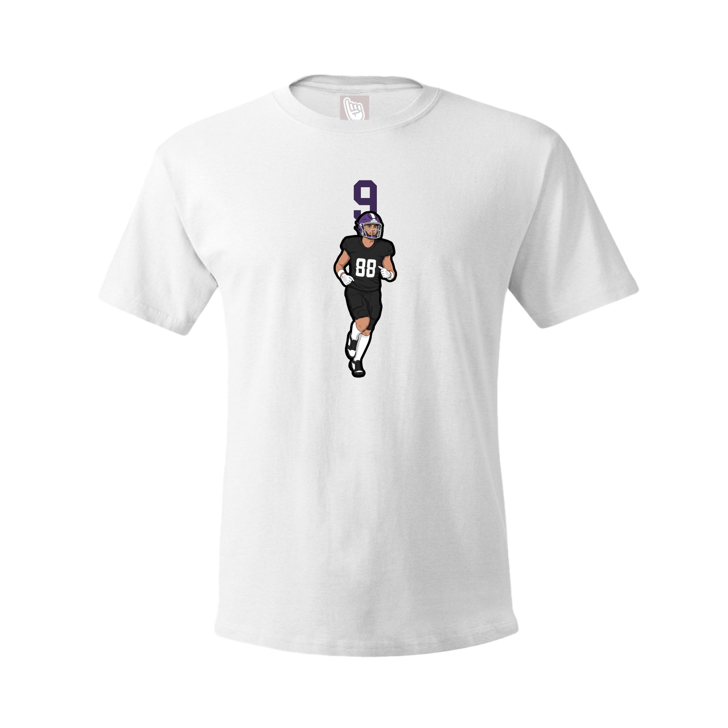 Tee — Number Top in White