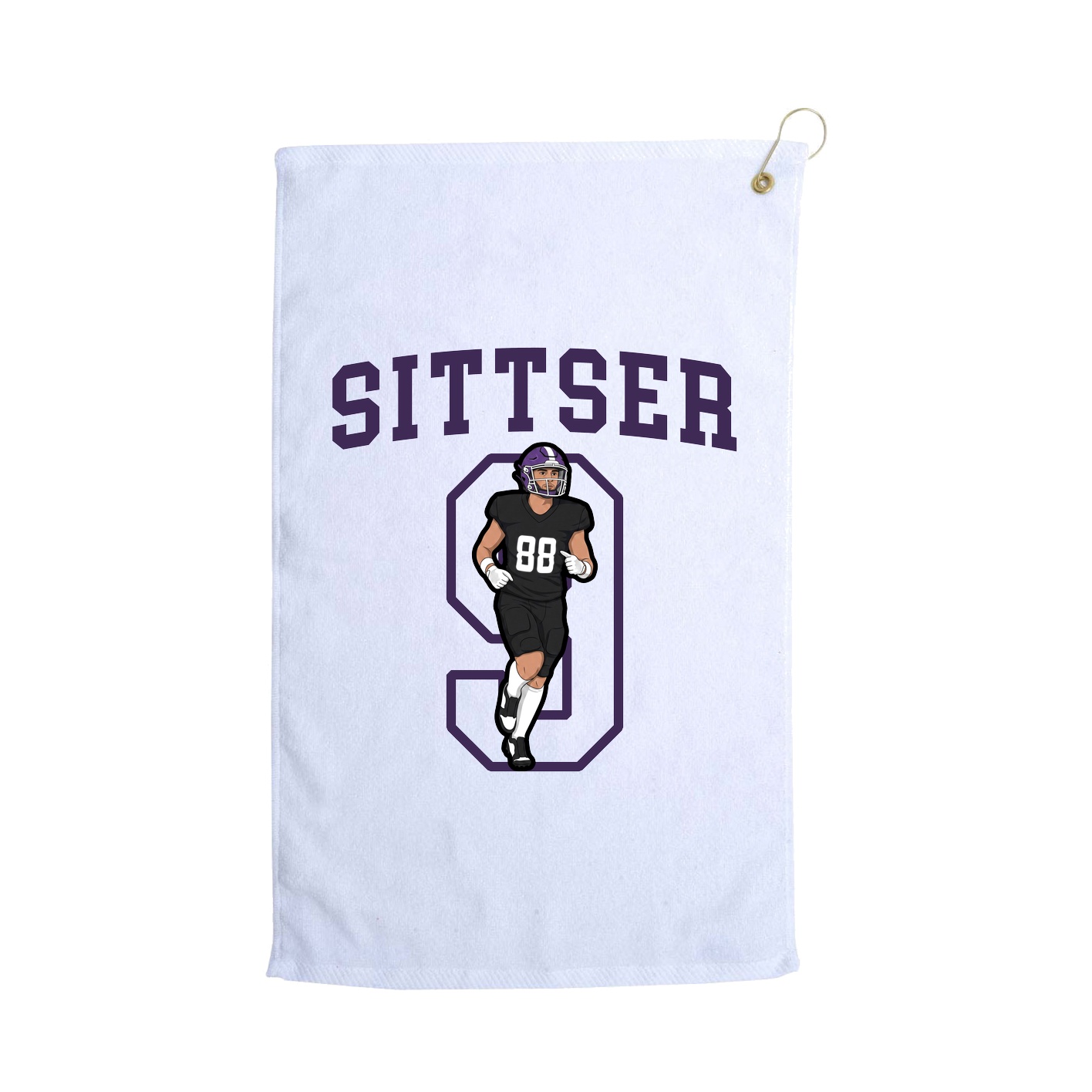 Golf Towel — Shirsey in White