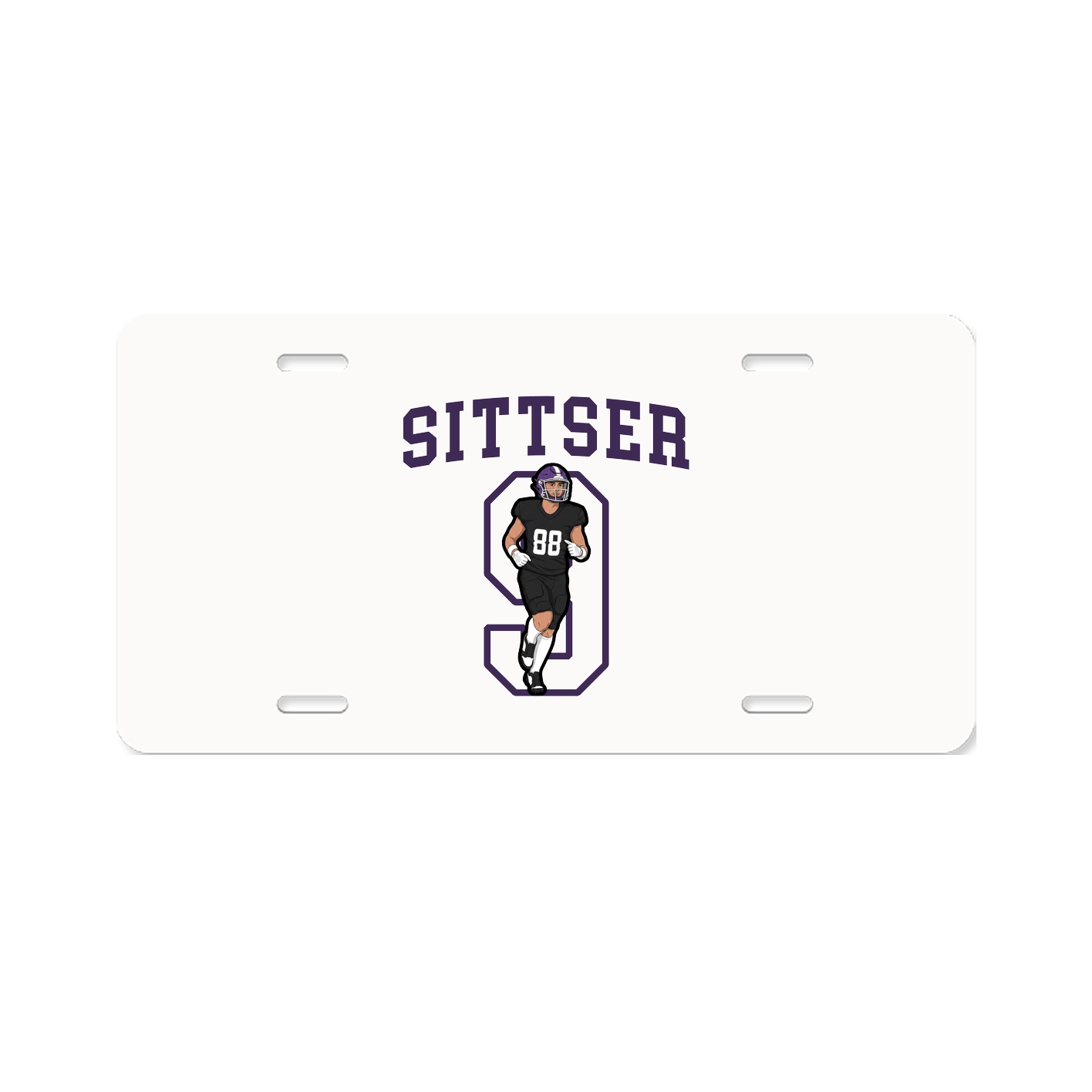 License Plate — Shirsey in Classic