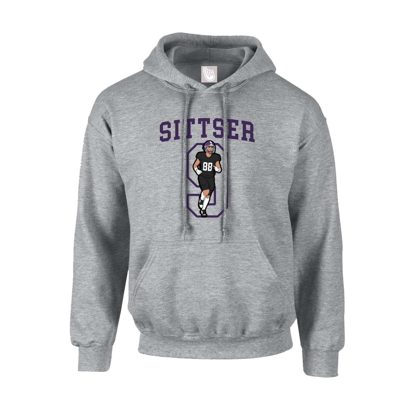 Youth Hoodie — Shirsey in Grey