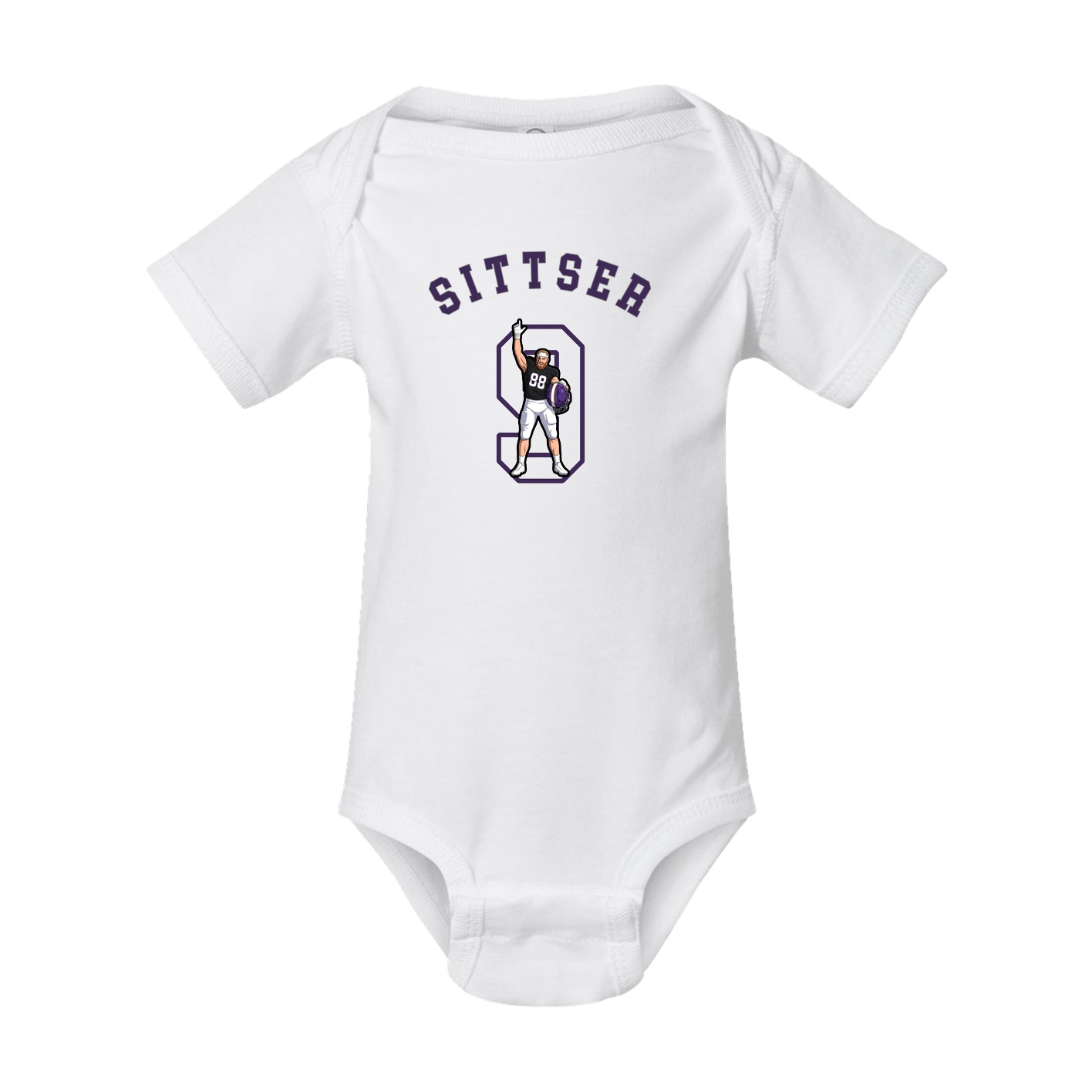 Baby Onesie — Shirsey Arch in White