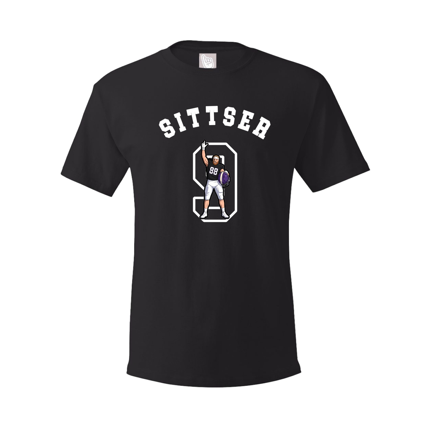 Youth Tee — Shirsey Arch in Black