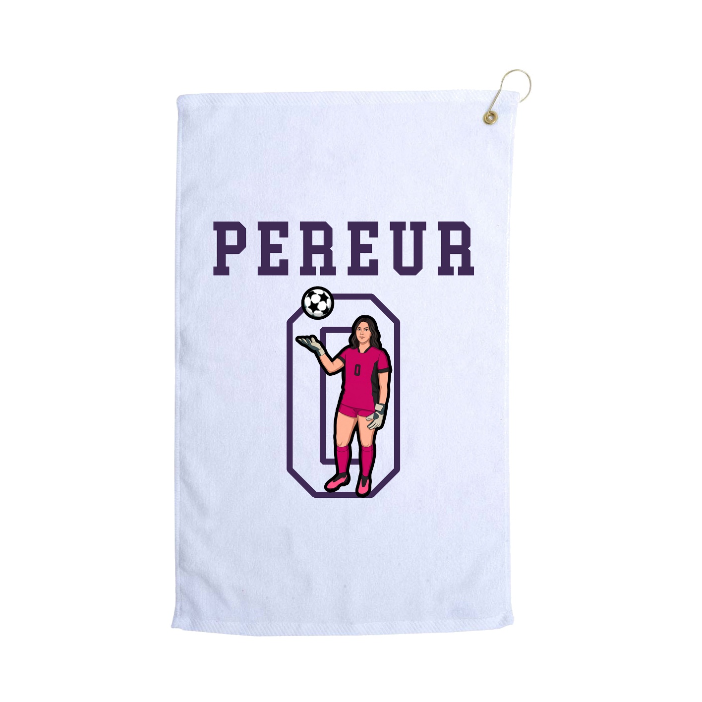 Golf Towel — Shirsey in White