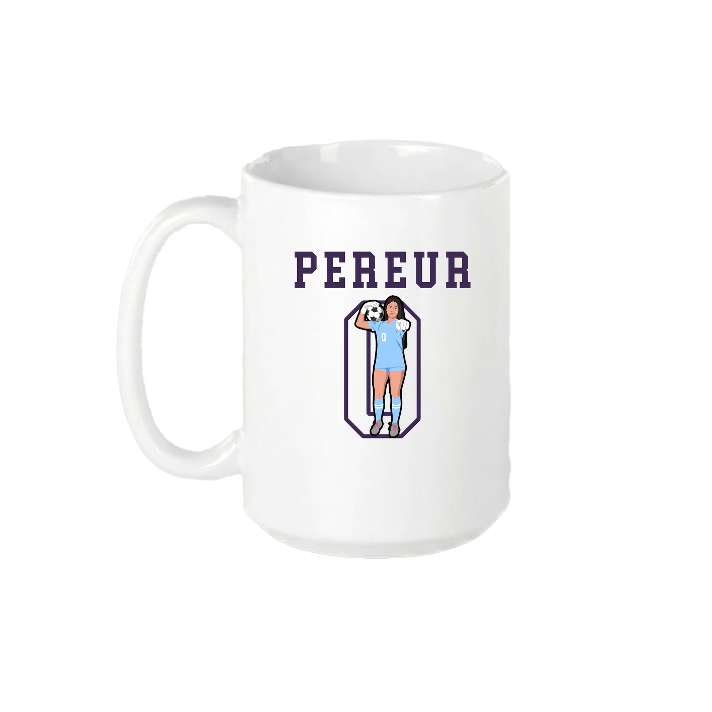 15oz Coffee Mug — Shirsey in White