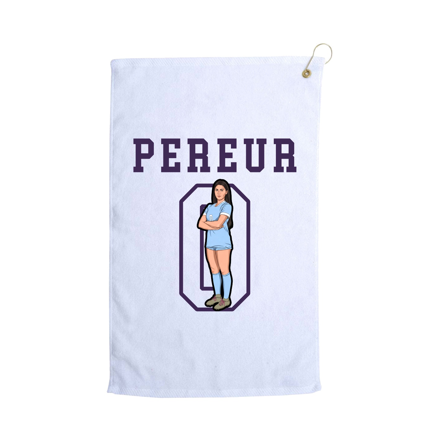 Golf Towel — Shirsey in White
