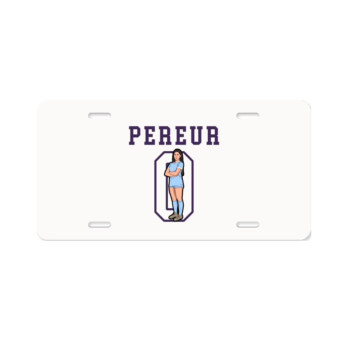 License Plate — Shirsey in Classic