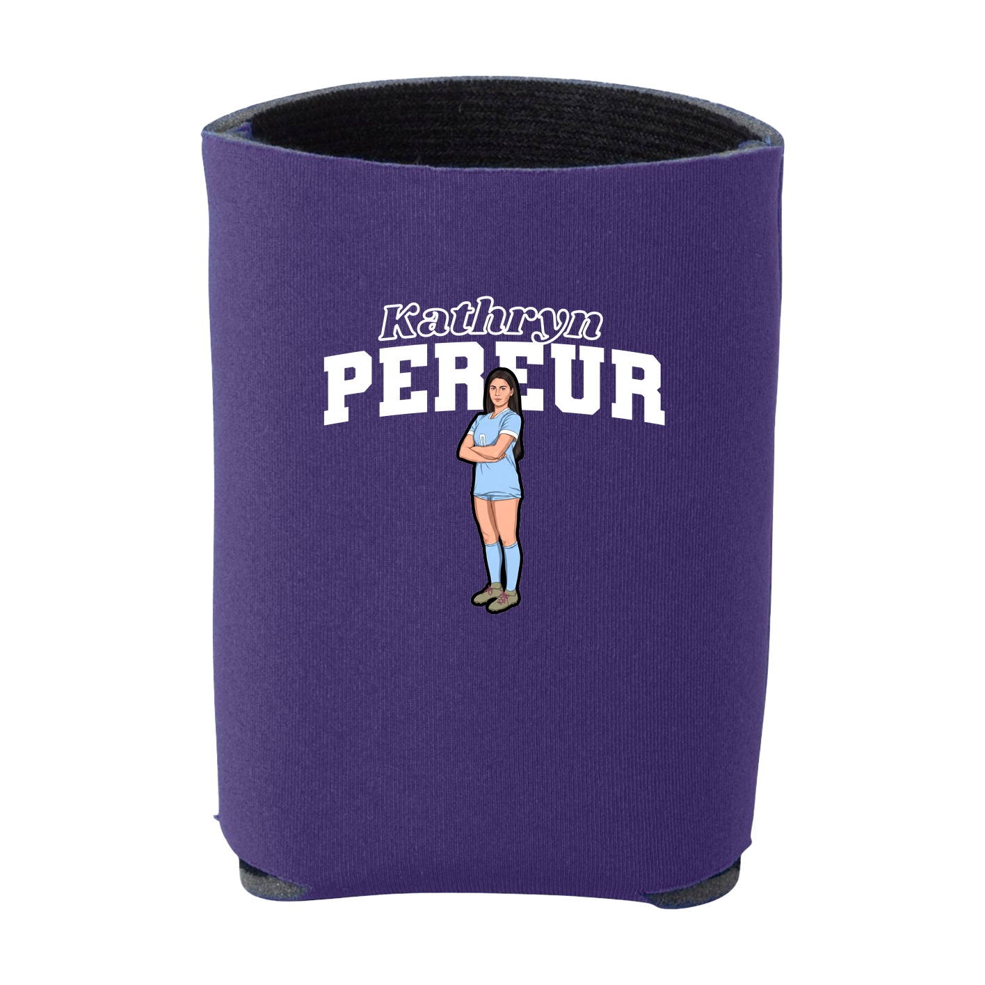 Can Holder — Name Arch in Purple