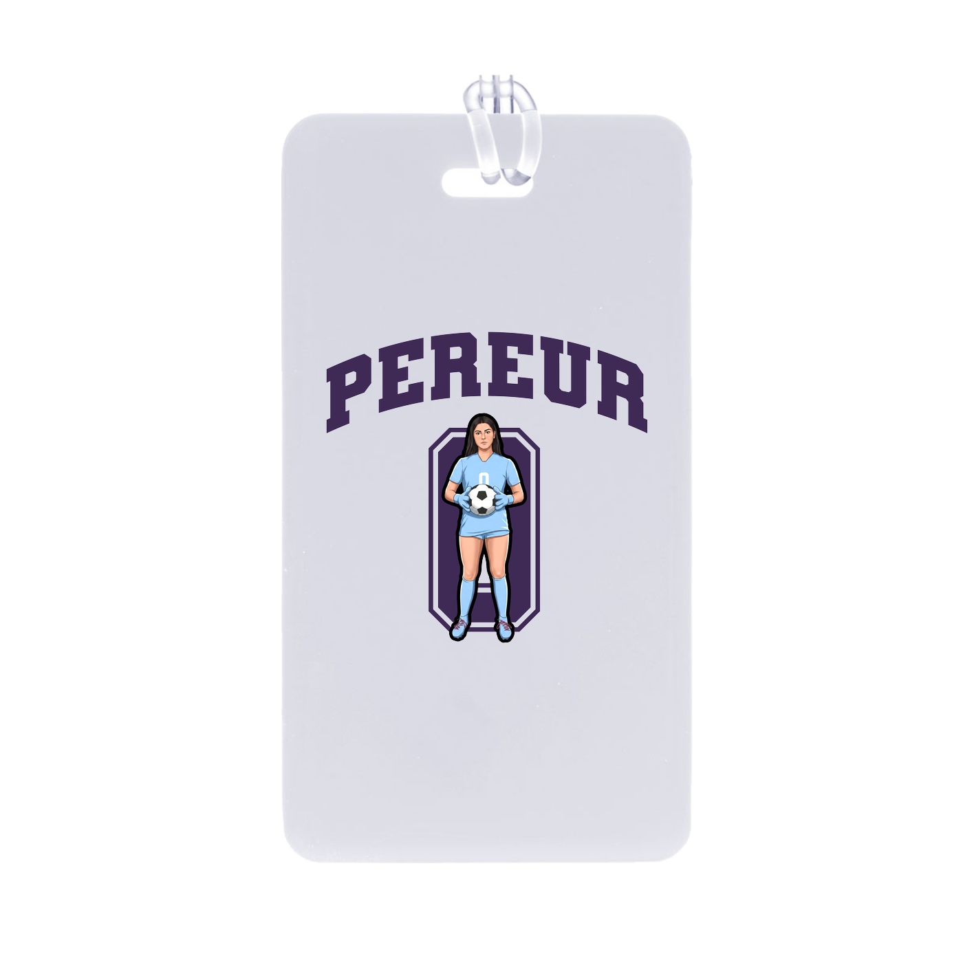 Bag Tag — Number in Classic