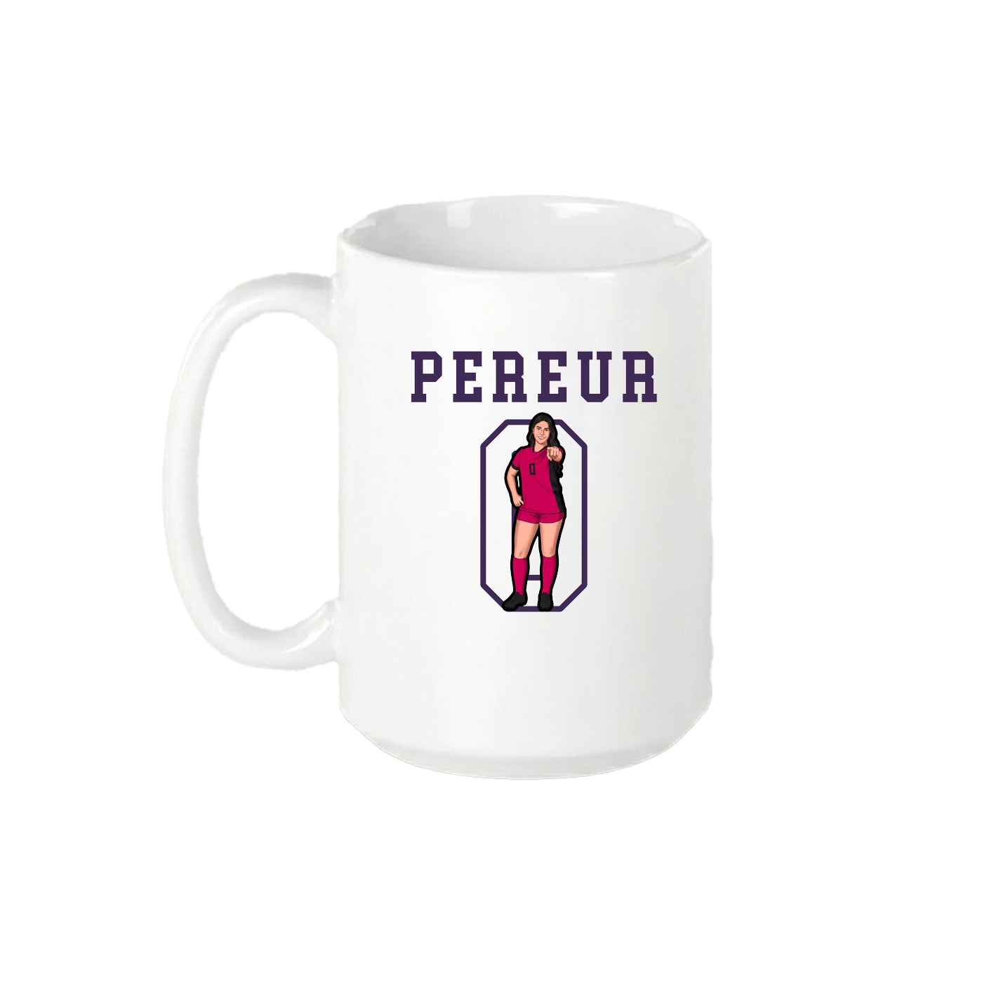 15oz Coffee Mug — Shirsey in White