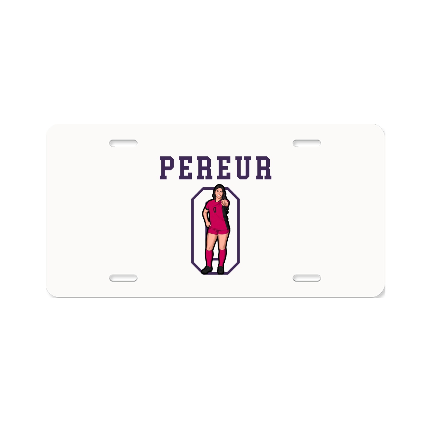 License Plate — Shirsey in Classic