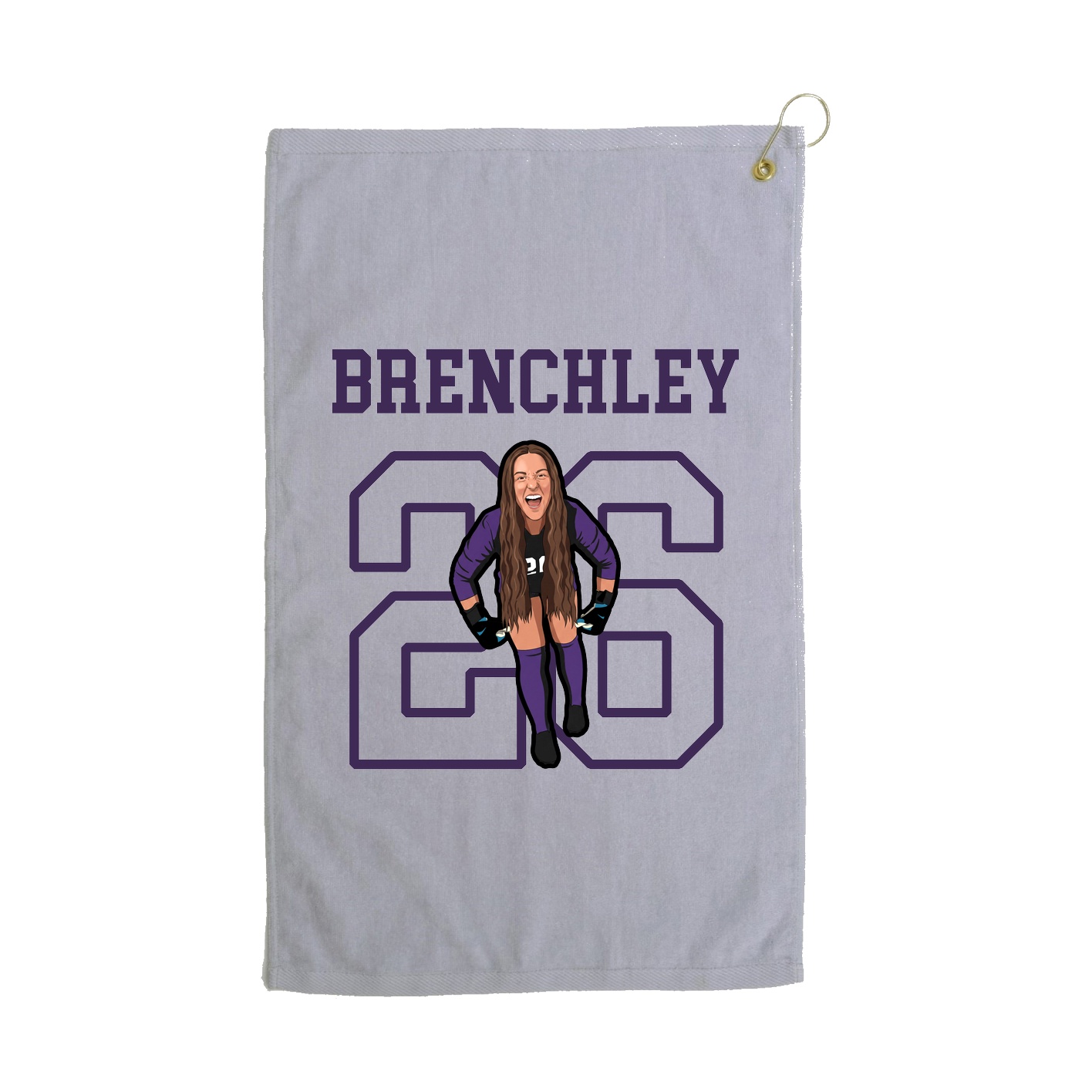 Golf Towel — Shirsey in Grey