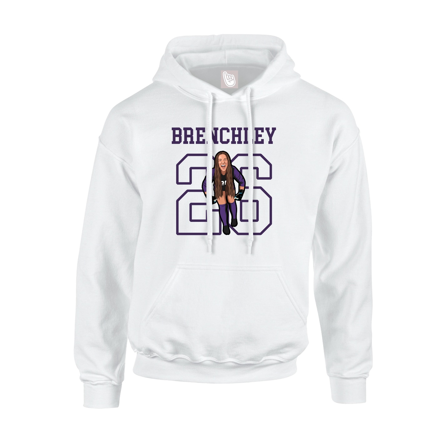 Hoodie — Shirsey in White