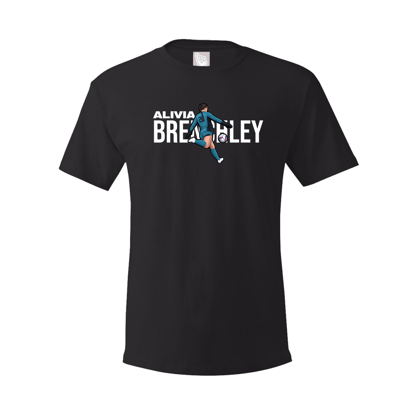 Tee — Player Name in Black