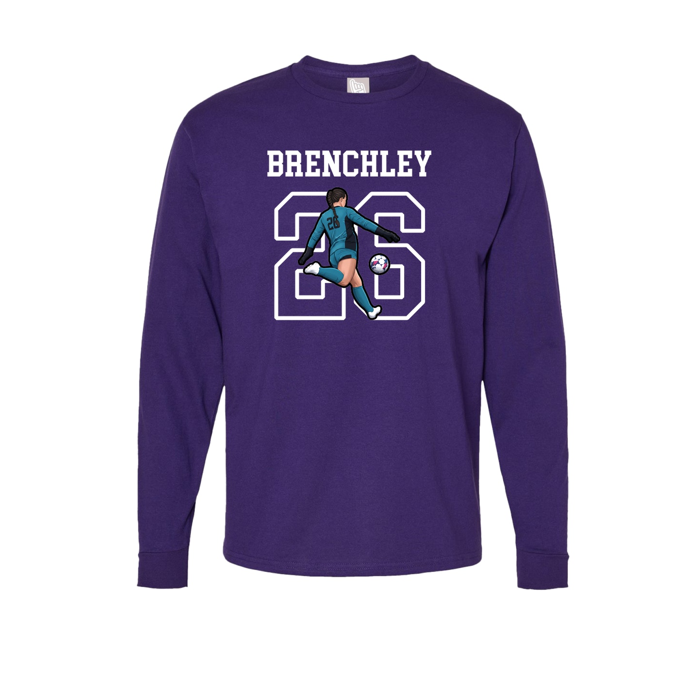 Long Sleeve Tee — Shirsey in Purple