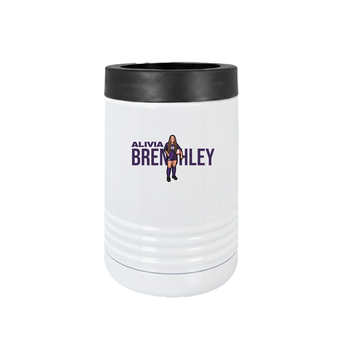 Beverage Holder — Player Name in White