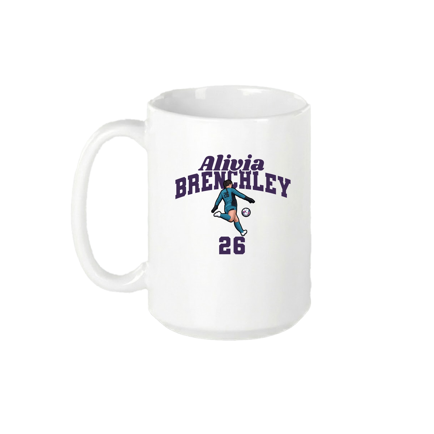 15oz Coffee Mug — Signature Arch in White