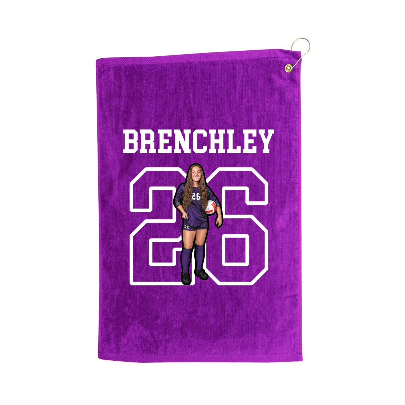 Golf Towel — Shirsey in Purple