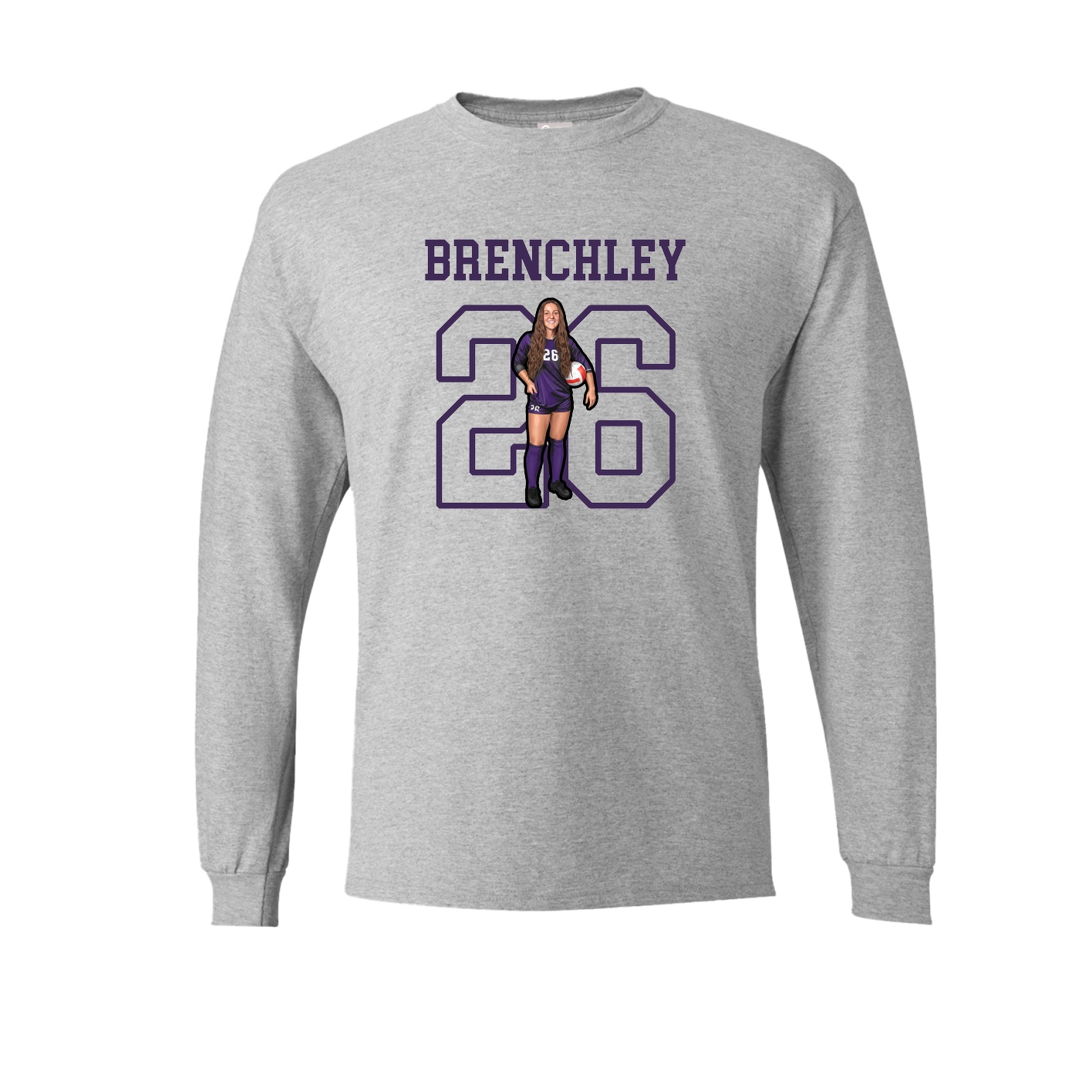 Long Sleeve Tee — Shirsey in Grey
