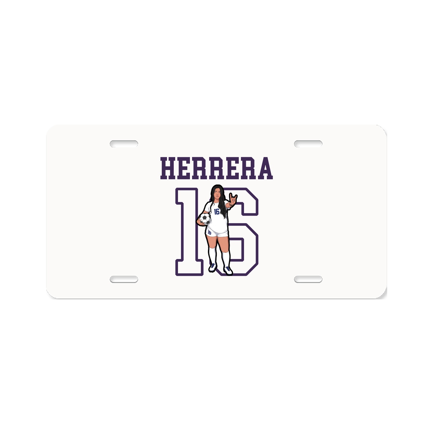 License Plate — Shirsey in Classic