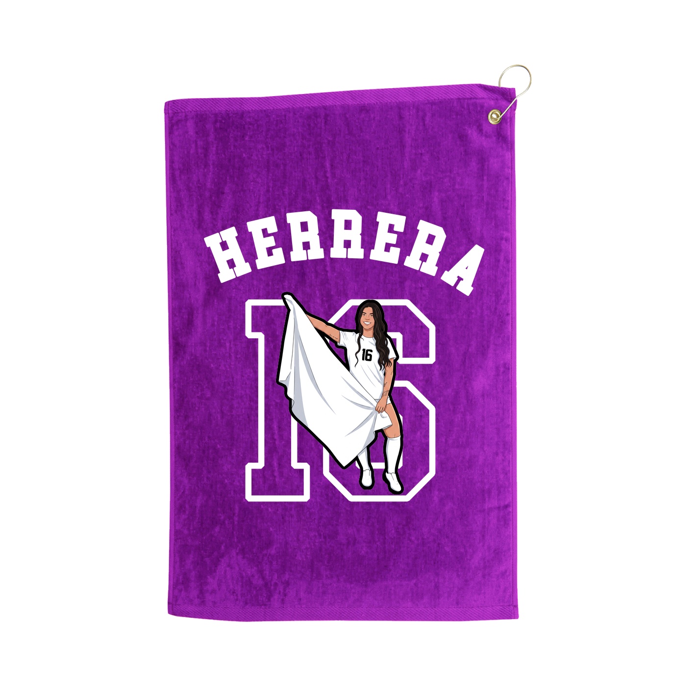 Golf Towel — Shirsey Arch in Purple