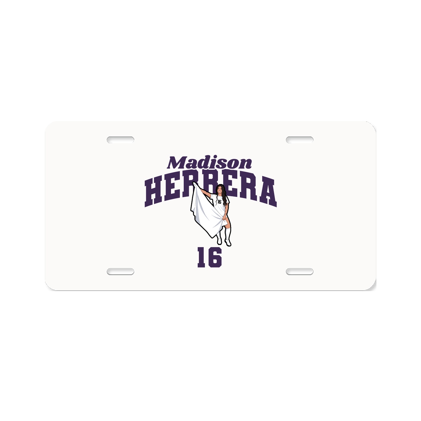 License Plate — Signature Arch in Classic