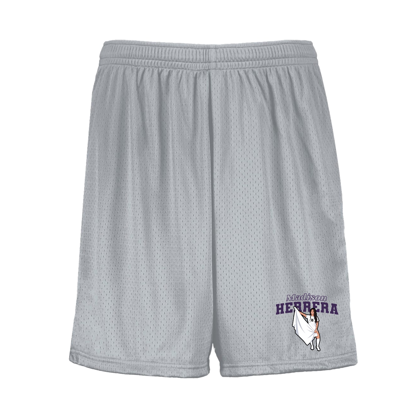 Shorts — Name Arch in Silver