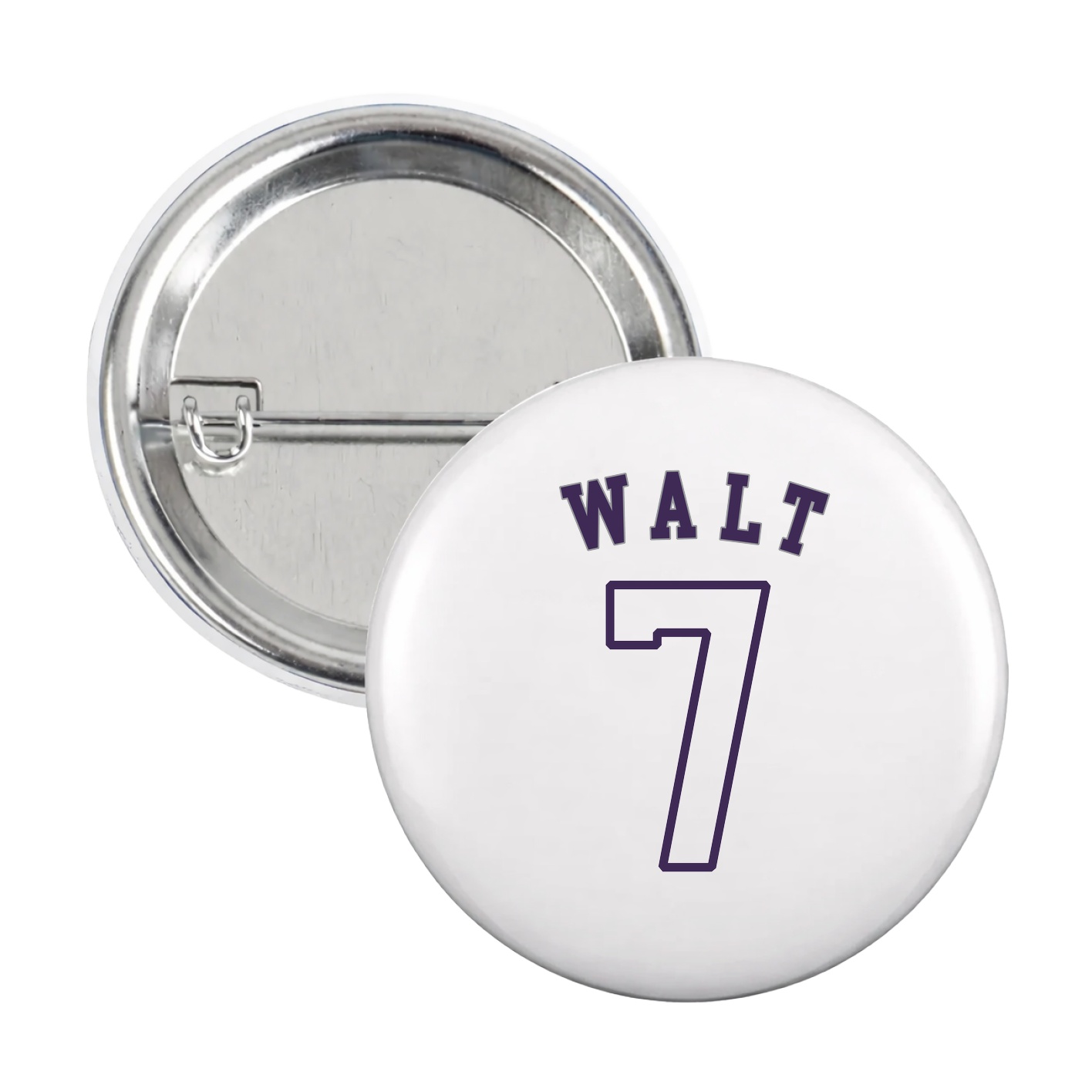 Game Day Button — Shirsey Arch in White