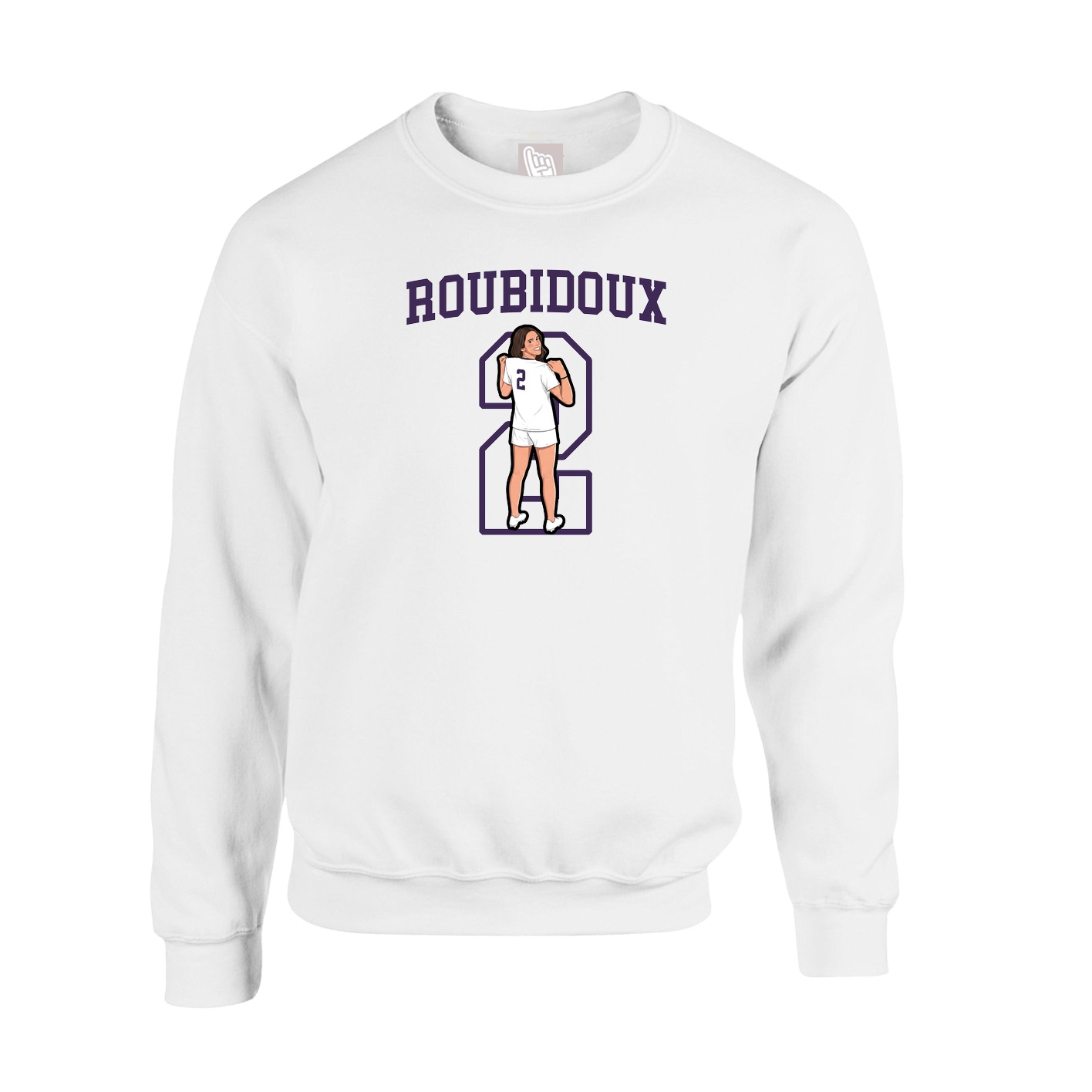 Fleece Crew — Shirsey in White