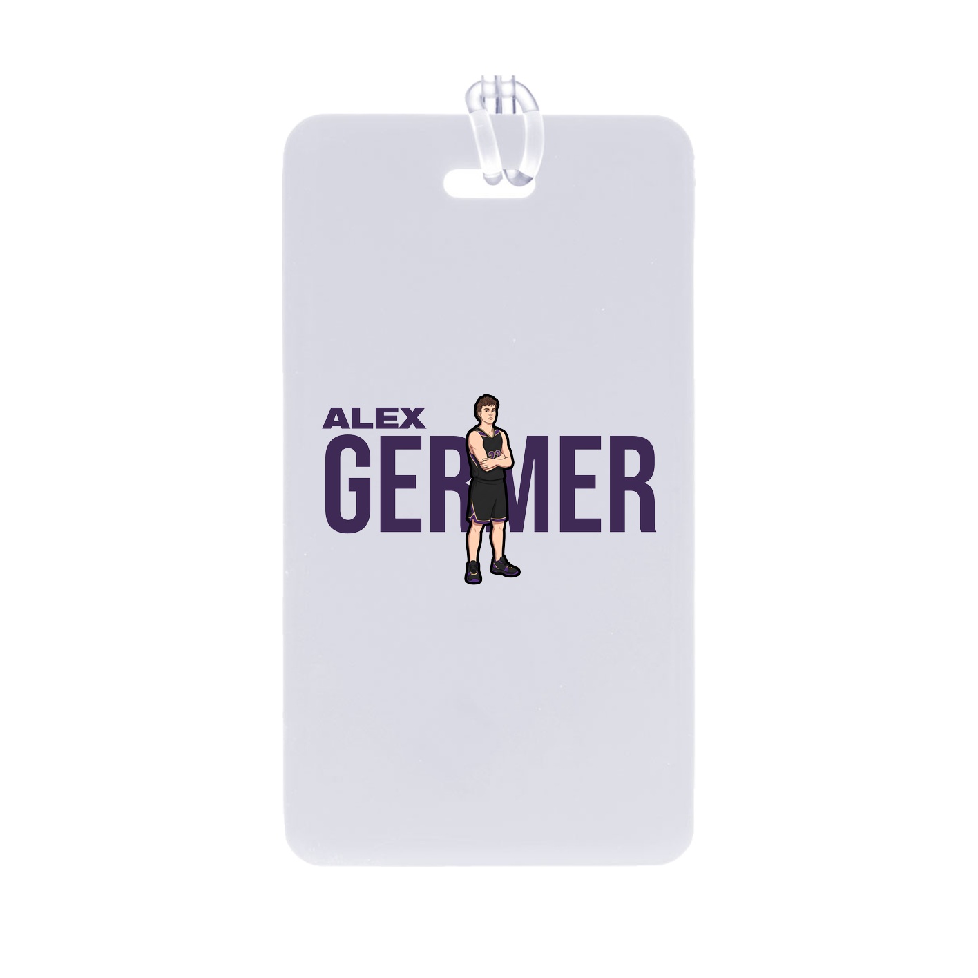 Bag Tag — Player Name in Classic