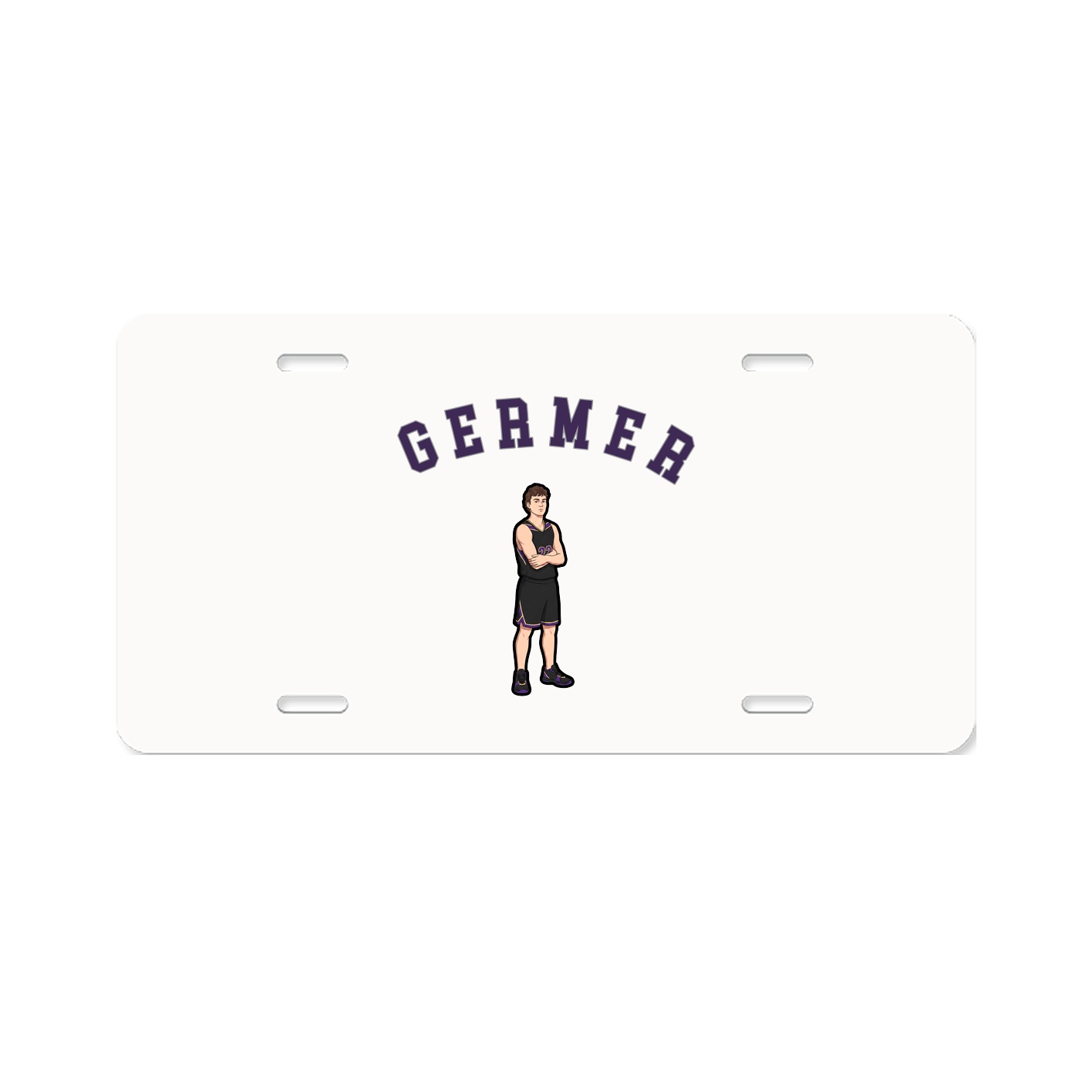 License Plate — Shirsey Arch in Classic